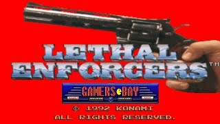 Lethal Enforcers - Classic Arcade Light Gun Game (Konami 1992)