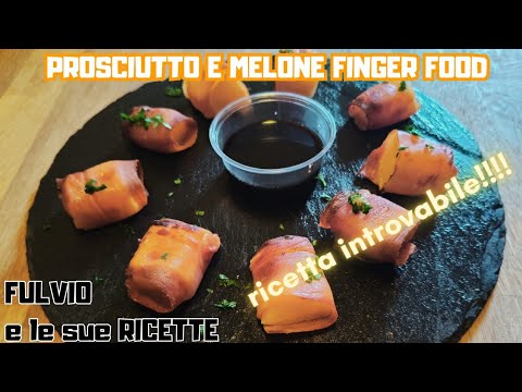 PROSCIUTTO E MELONE – il finger food più sorprendente in friggitrice ad aria! 😱🔥