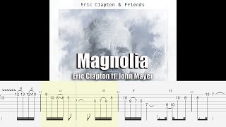 Magnolia | Eric Clapton ft. John Mayer | Guitar Tab &amp; Playalong