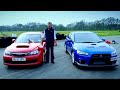 Mitsubishi Evo vs. Subaru Impreza (HQ) | Top Gear