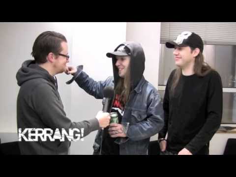 COB Alexi Laiho & Janne DRUNK INTERVIEW - Children Of Bodom - Joulupukki - HILARIOUS