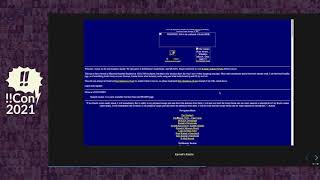 !!Con 2021 - NetMonster: A trip through early 2000s internet and the monsters hidden... by Rocky Kev