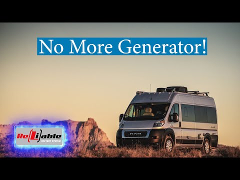 How To Use The 200 AMP Hour Reliable Battery System In Your Thor Motor Coach Camper Van