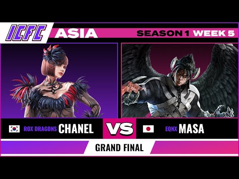 Chanel (Anna/Alisa/Zafina) vs Masa (Devil Jin/Leo) ICFC ASIA: Season 1 Week 5 - Grand Final
