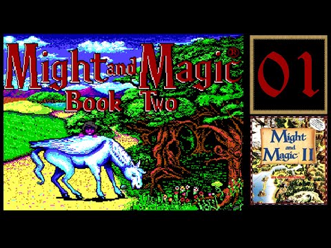 Might & Magic II - 01 - Grinding and finding the trainer