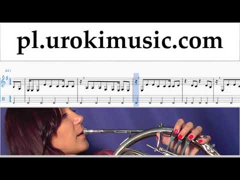 Nauka Gry Na Waltorni Shakira - Me Enamoré Nuty Poradnik Część 2 um-i463