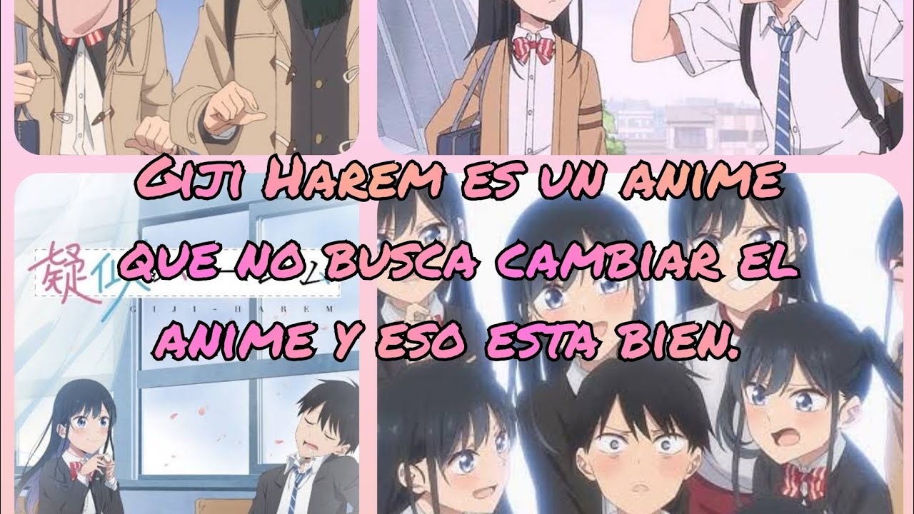 Giji Harem no va revolucionar el genero de Comedia romántica y eso está bien.