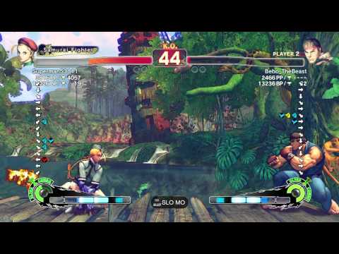 Superman53111 ( Cammy ) vs Bebo ( Ryu ) - SSF4 AE 2012 Ranked Replays