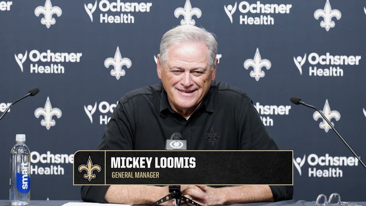 Mickey Loomis on Day 3 selections, recapping Saints draft | 2026 NFL Draft