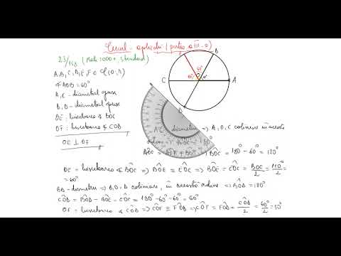 Cercul- exerciții rezolvate partea a III a