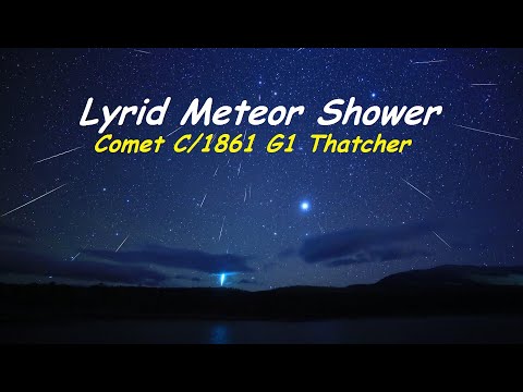 Lyrid Meteor Shower | April Meteor Shower | Comet C/1861 G1 Thatcher | @its7EVEN