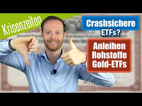 CRASHSICHERE ETFs? Anleihen, Rohstoffe und Gold-ETFs im KRISENCHECK
