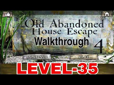 Old Abandoned House Escape 4 LEVEL-35 walkthrough