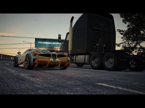 Need For Speed Payback - Humiliating Natalia Nova with a 200mph Semi-Truck