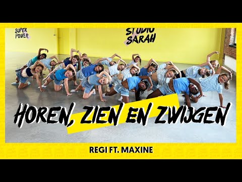 HOREN, ZIEN & ZWIJGEN - Regi ft. Maxine | Dance Video | Choreography | Easy Kids Dance