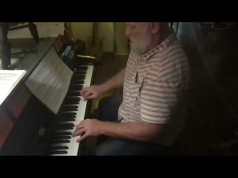 J S Bach (BWV 884 prelude in G  # 15) piano, organic. by Fredrick Smith