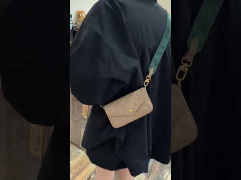 Сумка чехол для мобильного телефона через плечо женкская мини натуральная кожа Coussin Луи 2 в 1м - фото 1 - id-p1944995958