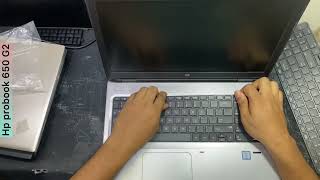 Hp probook 650 G2 keyboard replacement. How to change hp probook 650 g2 keyboard.#laptop#hp#keyboard