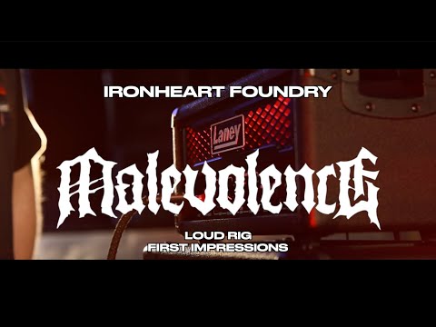 Malevolence - Laney Ironheart Foundry DUALTOP - LOUD RIG first impressions with Josh & Kon.