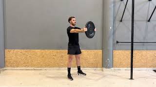 Plate Squat