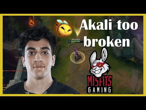 MSF Sertuss shows why Chasing Akali is useless...