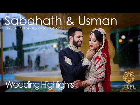 Sabahat & Usman Wedding Highlights