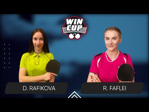 10:15 Diana Rafikova - Romaniia Faflei West 2 WIN CUP 08.06.2024 | TABLE TENNIS WINCUP