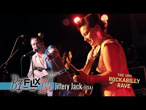 'Heartbreaker' Jittery Jack w/ Miss Amy (Live at the 18th Rockabilly Rave) BOPFLIX
