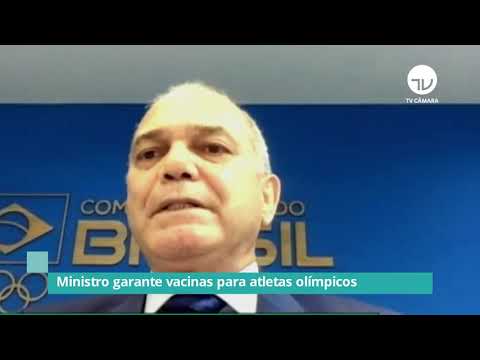 Ministro da Saúde garante vacina para atletas olímpicos - 12/05/21
