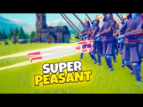 SUPER PEASANT VS EVERY FACTION | TABS LEGACY UPDATE