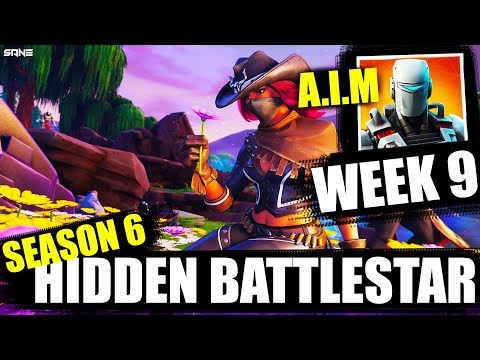 WEEK 9 SECRET/HIDDEN BATTLESTAR LOCATION | Season 6 - Hunting Party | Fortnite