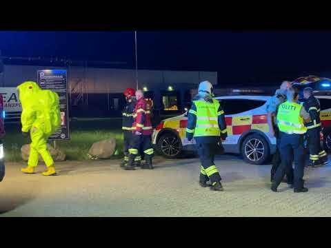 31.08.23 | Shorts 2 | Nørre Alslev | Kemisk udslip ved firma | Chemical spill at transport company