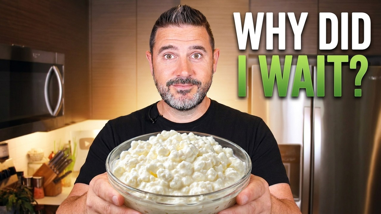 Why I'm NEVER Buying Cottage Cheese Again! 🛑 DIY Low Carb Recipe