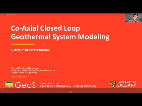 Co-axial closed loop geothermal system modeling