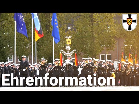 Ehrenformation Einsatzflottille 2 Rückkehrerappell - Anchors Aweigh - Marinemusikkorps Wilhelmshaven