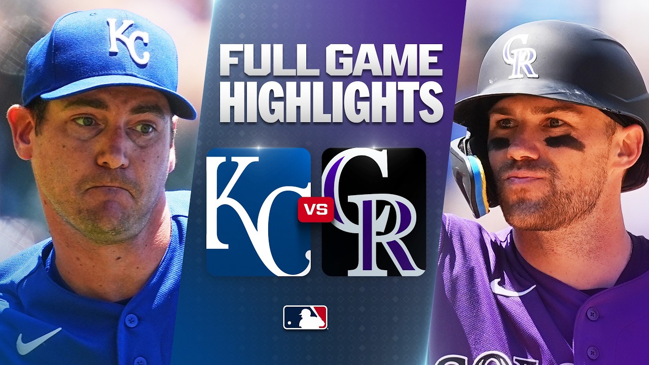 8월03일 캔자스시티 콜로라도 MLB 하이라이트