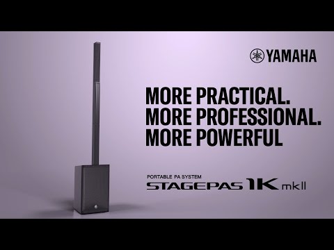 Yamaha StagePas 1K mkII 1,100-watt 5-channel Portable Column PA System image 8