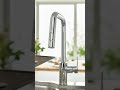 Купить Смеситель для кухни Grohe EuroSmart однорычажный, выдвижной, 2 - струи, черный матовый (306192430) в Киеве vannaja.kiev.ua