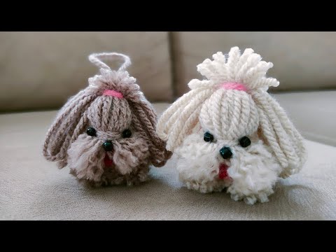 DIY With Me | Cutest Dog Easy Making with Yarn | How to make #dog | #pet