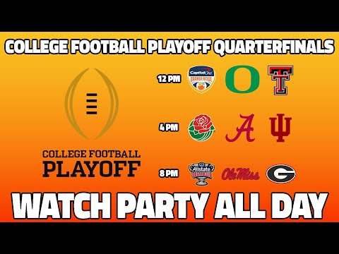 CFP Play by Play and Reaction for the Quarterfinals