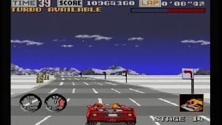 TURBO OUTRUN (MEGADRIVE - FULL GAME)