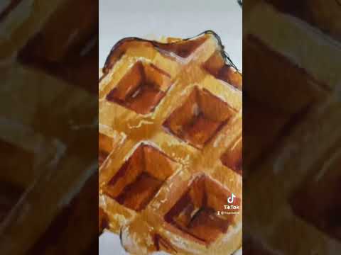 Waffle drawing