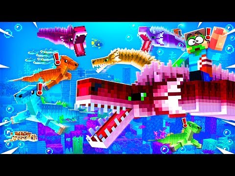 CAPTURING A GIANT MINECRAFT SEA MONSTER!