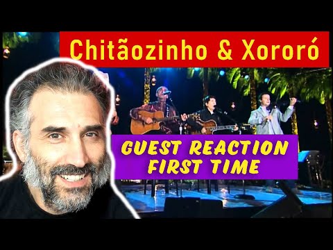 Chitãozinho & Xororó - Sinônimos  [Part. Especial Zé Ramalho] first time reaction