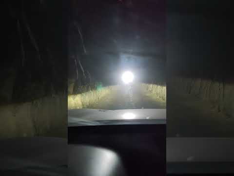 Cruzando túnel más largo de la antigua Panamericana Sur, en Santa Cruz, entre Palpa e Ica.