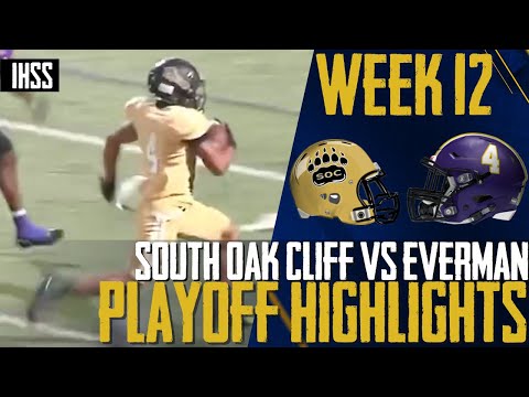 South Oak Cliff vs Everman - 2023 Week 12 Football Highlights