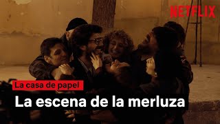 La escena de la MERLUZA | La Casa de Papel  Trailer