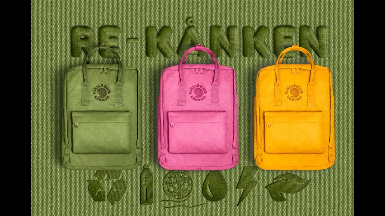 Fjällräven Freizeitrucksack Re-Kanken Mini 7 l, Dunkelgrau Fjällräven Freizeitrucksack Re-Kanken Mini 7 l, Dunkelgrau