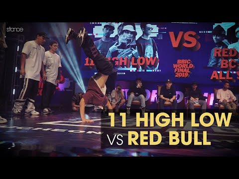 11 HIGH LOW (Thailand) vs RED BULL BC ONE ALL-STARS - top 8 // .stance @ BBIC 2019