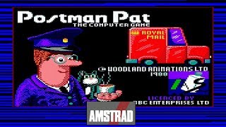 Amstrad CPC 464 Games - Postman Pat
